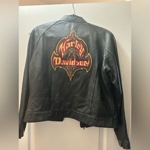 Vintage Harley Davidson Womens Jacket